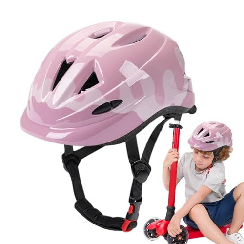 ccuzs Atmungsaktiver Fahrradhelm, Reithelm, stoßdämpfender Kinderschutzhelm | Leichter Kinderhelm für Kinder, tragbare Schutzausrüstung für Skateboards von ccuzs