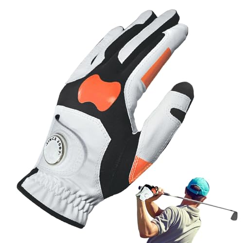 ccuzs Stabiler Griffhandschuh, Swing Trainer Handschuh, Grip Corrector Handschuh, Golf Trainer Befestigung, Effektiver Schwungtrainer, Linkshänder Golfhandschuh mit Griffkorrekturbefestigung für von ccuzs