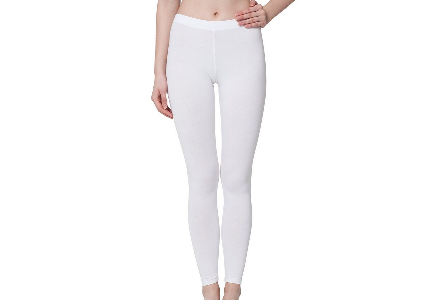 celodoro Leggings Damen Leggings, stretchige Jersey Hose aus Baumwolle celodoro Leggings Damen Leggings, stretchige Jersey Hose aus Baumwolle von celodoro