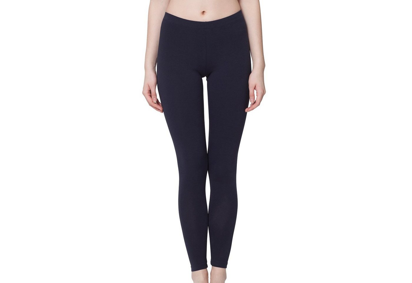 celodoro Leggings Damen Leggings, stretchige Jersey Hose aus Baumwolle celodoro Leggings Damen Leggings, stretchige Jersey Hose aus Baumwolle von celodoro