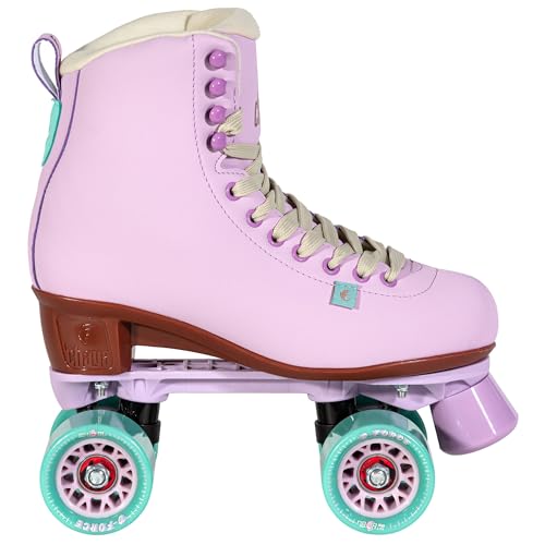 Chaya Melrose Lavender Roller Skates - Stilvolle Rollschuhe im Retro-Style von 36 bis 42 - Komfortable vegane Materialien - Glasfaserverstärkte Kunststoffplatte - 61mm/78A Rollen - Gr. 39 Chaya Melrose Lavender Roller Skates - Stilvolle Rollschuhe im Retro-Style von 36 bis 42 - Komfortable vegane Materialien - Glasfaserverstärkte Kunststoffplatte - 61mm/78A Rollen - Gr. 39 von Chaya
