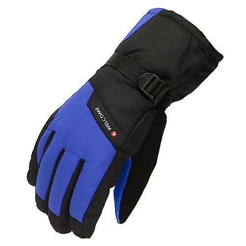 chhoioia Handschuhe Fäustlinge wandelbar warme Skihandschuhe und Winterhandschuhe Damen Handschuhe (Blau, Einheitsgröße) von chhoioia