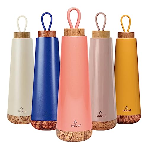 Chic Mic Unisex – Erwachsene Bioloco Loop Isolierflasche, Koralle, 7.5 cm x 7.5 cm x 28 cm Chic Mic Unisex – Erwachsene Bioloco Loop Isolierflasche, Koralle, 7.5 cm x 7.5 cm x 28 cm von Brainstream