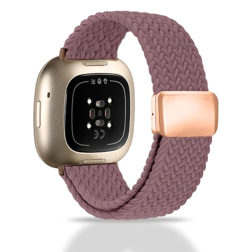 Chinbersky Geflochtenes Armband Kompatibel mit Fitbit Versa 4 Armband/Fitbit Versa 3 Armband/Fitbit Sense Armband, mit Magnet Verschluss Elastisches Nylon Band für Fitbit Versa 4/Versa 3/Sense 2/Sense Chinbersky Geflochtenes Armband Kompatibel mit Fitbit Versa 4 Armband/Fitbit Versa 3 Armband/Fitbit Sense Armband, mit Magnet Verschluss Elastisches Nylon Band für Fitbit Versa 4/Versa 3/Sense 2/Sense von chinbersky