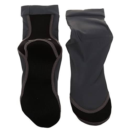 chiwanji 1.5mm Tauchen Socks Wassersport Schwimmen Schnorcheln Neopren Socken - Grau, L von chiwanji