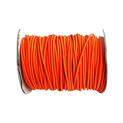 chiwanji 4 Mm X 1/3/5/10 M Elastisches Seil Schockkabel Hochleistungs Zurrgurt - Orange, 10m, Orange, 3m von chiwanji