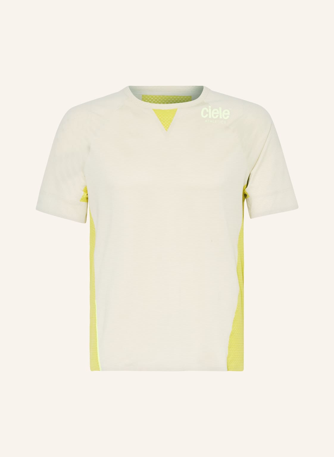 Ciele Athletics Laufshirt Elite beige Ciele Athletics Laufshirt Elite beige von ciele athletics