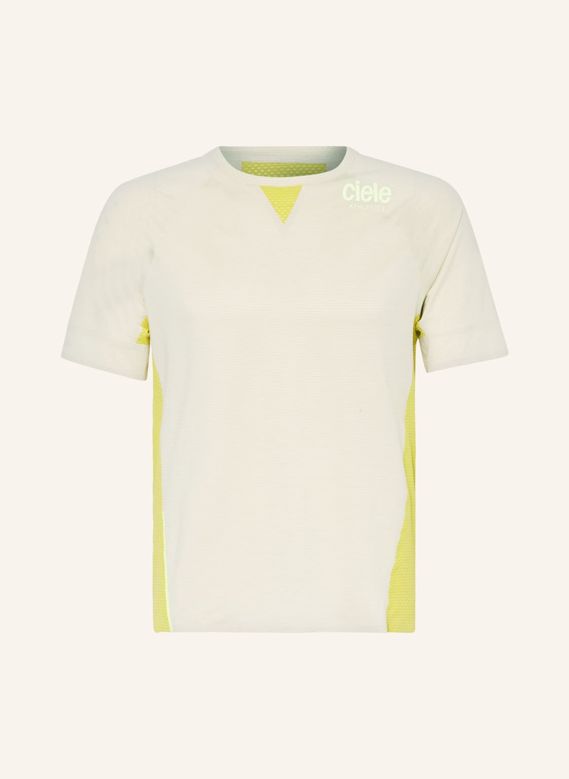 Ciele Athletics Laufshirt Elite beige von ciele athletics