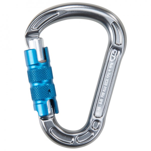 Climbing Technology - Concept TG - HMS-Karabiner grau von climbing technology