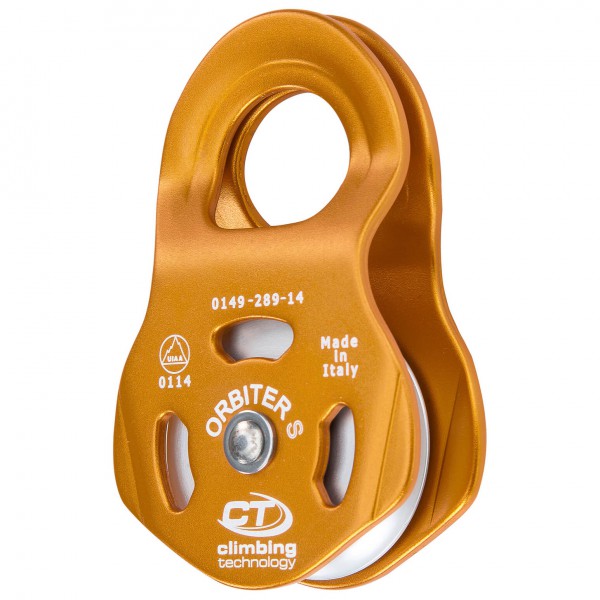 Climbing Technology - Orbiter S - Seilrolle orange Climbing Technology - Orbiter S - Seilrolle orange von climbing technology