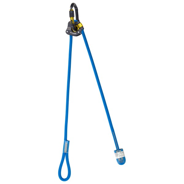 Climbing Technology - Tuner-I Adjustable Lanyard - Sicherungsgerät Gr One Size blau/weiß Climbing Technology - Tuner-I Adjustable Lanyard - Sicherungsgerät Gr One Size blau/weiß von climbing technology