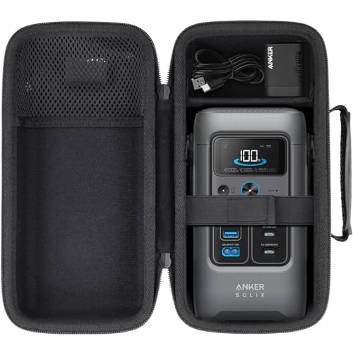 co2CREA Hart Reise Schutz Hülle Etui Tasche für Anker SOLIX C200 DC Powerbank Powerstation 200W Outdoor Tragbare Solargenerator, Nur Tragetasche co2CREA Hart Reise Schutz Hülle Etui Tasche für Anker SOLIX C200 DC Powerbank Powerstation 200W Outdoor Tragbare Solargenerator, Nur Tragetasche von co2CREA