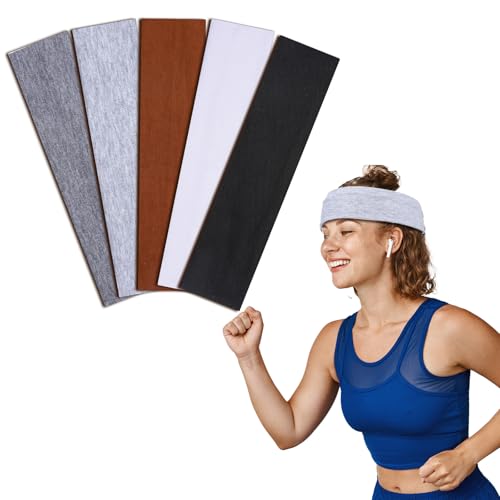 cobee 10 Stück Yoga Headbands, Elastische Haarband Damen Sport Stirnband Damen Antirutsch Schweißband Hair Band Stretchy Cotton Kopf Bande Haarbänder für Alltag Yoga Sport Laufen Fitness cobee 10 Stück Yoga Headbands, Elastische Haarband Damen Sport Stirnband Damen Antirutsch Schweißband Hair Band Stretchy Cotton Kopf Bande Haarbänder für Alltag Yoga Sport Laufen Fitness von cobee
