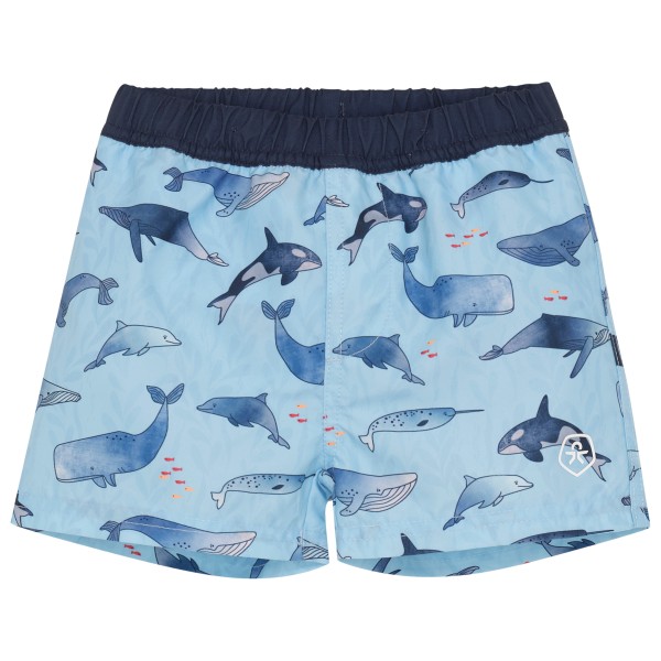 Color Kids - Baby Beachshorts with Diaper AOP - Boardshorts Gr 68 blau Color Kids - Baby Beachshorts with Diaper AOP - Boardshorts Gr 68 blau von color kids