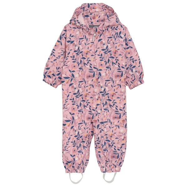 Color Kids - Baby Shell Suit AOP - Overall Gr 104;110;116;74;80;86;92;98 blau;rosa von color kids