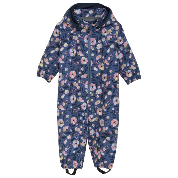 Color Kids - Baby Softshell Suit AOP - Overall Gr 98 blau von color kids
