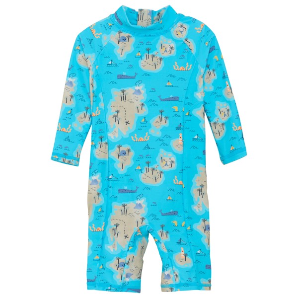 Color Kids - Baby Suit L/S AOP - Lycra Gr 74 türkis Color Kids - Baby Suit L/S AOP - Lycra Gr 74 türkis von color kids