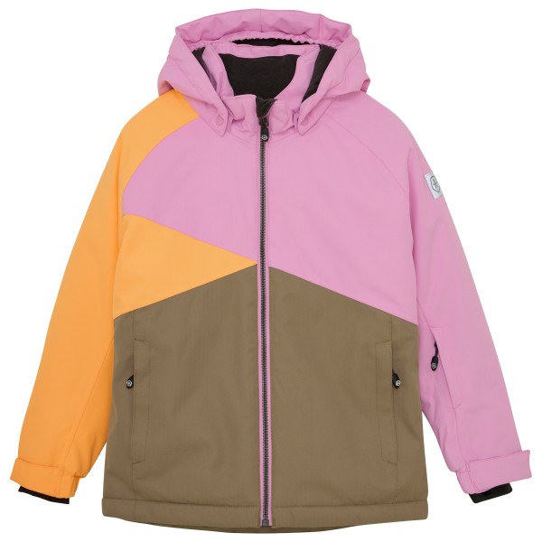 Color Kids - Girl's Ski Jacket Colorblock - Skijacke Gr 104 rosa von color kids