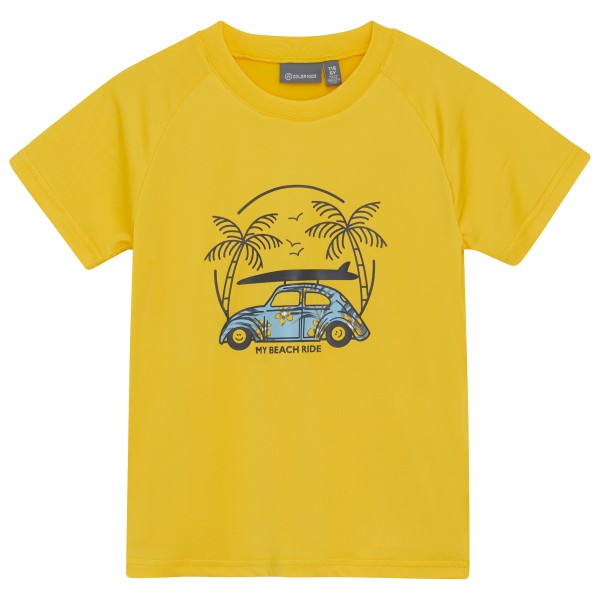 Color Kids - Kid's Boys T-Shirt with Print S/S - Funktionsshirt Gr 176 gelb Color Kids - Kid's Boys T-Shirt with Print S/S - Funktionsshirt Gr 176 gelb von color kids