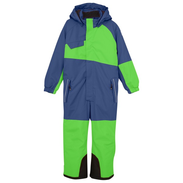 Color Kids - Kid's Coverall Colorblock - Overall Gr 134 blau von color kids