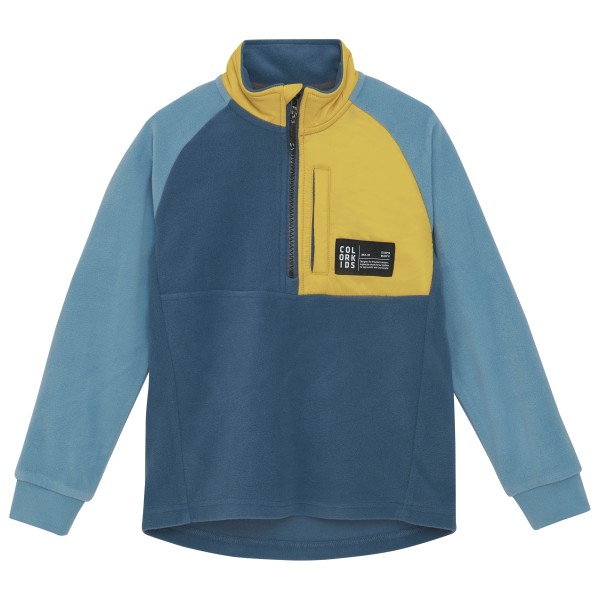 Color Kids - Kid's Fleece Jacket Anorak - Fleecepullover Gr 176 blau Color Kids - Kid's Fleece Jacket Anorak - Fleecepullover Gr 176 blau von color kids