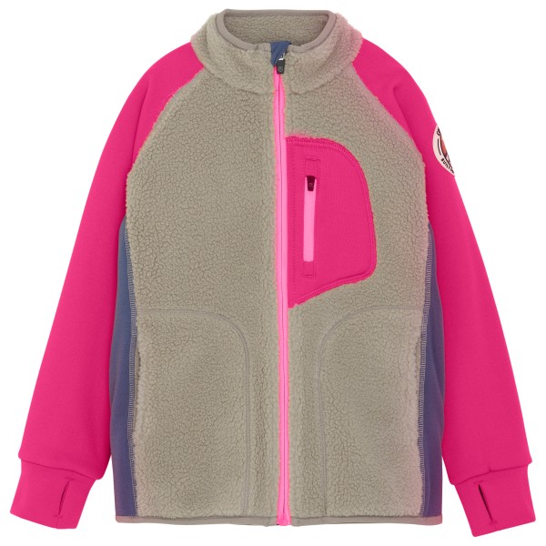 Color Kids - Kid's Fleece Jacket - Fleecejacke Gr 164 rosa/beige von color kids