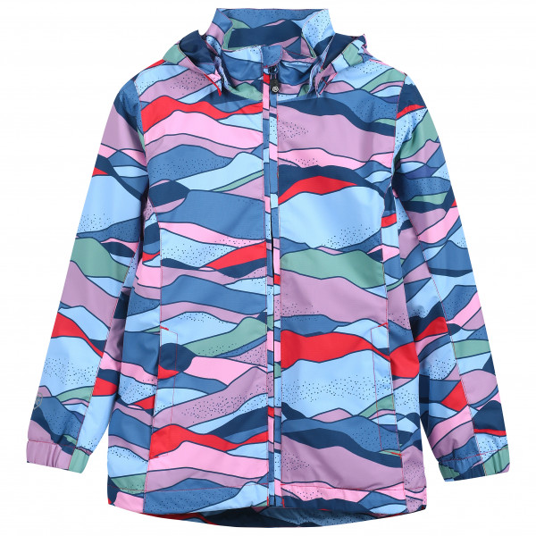 Color Kids - Kid's Jacket AOP - Regenjacke Gr 122;140;152;164 blau von color kids