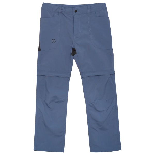 Color Kids - Kid's Pants with Zip Off - Trekkinghose Gr 98 blau von color kids