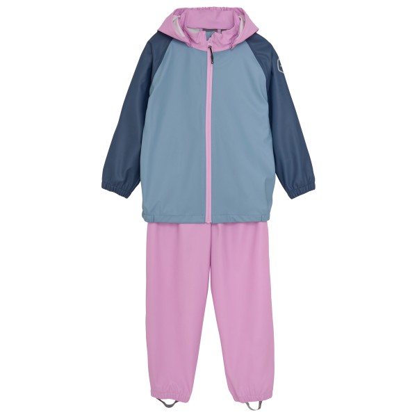 Color Kids - Kid's Rain Set Colorblock 3 Colors - Overall Gr 92 rosa Color Kids - Kid's Rain Set Colorblock 3 Colors - Overall Gr 92 rosa von color kids
