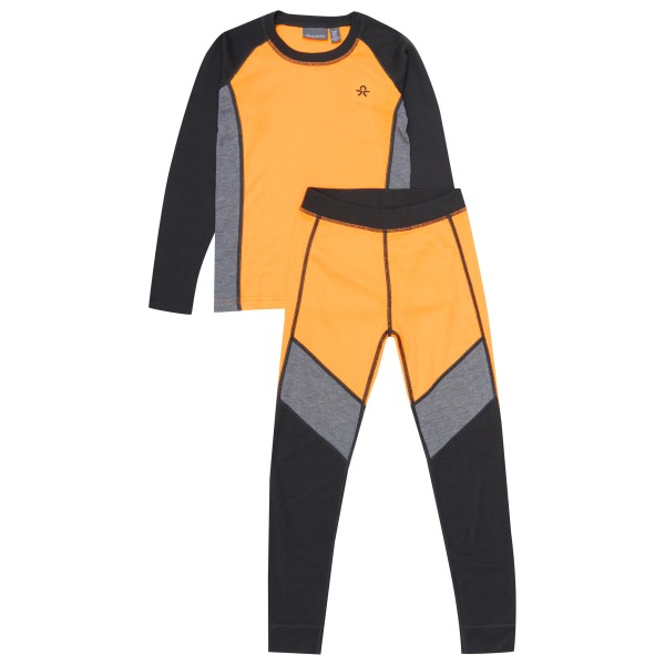 Color Kids - Kid's Ski Underwear Colorblock - Kunstfaserunterwäsche Gr 80 orange Color Kids - Kid's Ski Underwear Colorblock - Kunstfaserunterwäsche Gr 80 orange von color kids