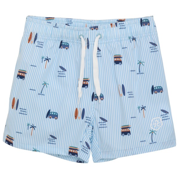 Color Kids - Kid's Swim Shorts AOP - Boardshorts Gr 152 blau von color kids