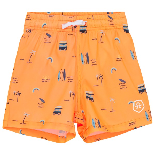 Color Kids - Kid's Swim Shorts AOP - Boardshorts Gr 176 orange Color Kids - Kid's Swim Shorts AOP - Boardshorts Gr 176 orange von color kids