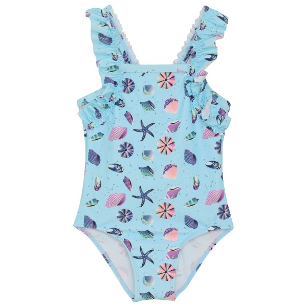 Color Kids - Kid's Swimsuit with Frills AOP - Badeanzug Gr 110 blau Color Kids - Kid's Swimsuit with Frills AOP - Badeanzug Gr 110 blau von color kids