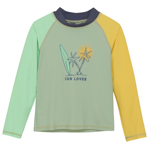 Color Kids - Kid's T-Shirt L/S with Chest Print - Lycra Gr 116 grün Color Kids - Kid's T-Shirt L/S with Chest Print - Lycra Gr 116 grün von color kids