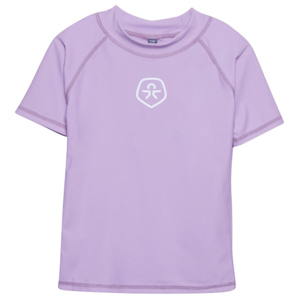 Color Kids - Kid's T-Shirt Solid - Lycra Gr 140 lila von color kids