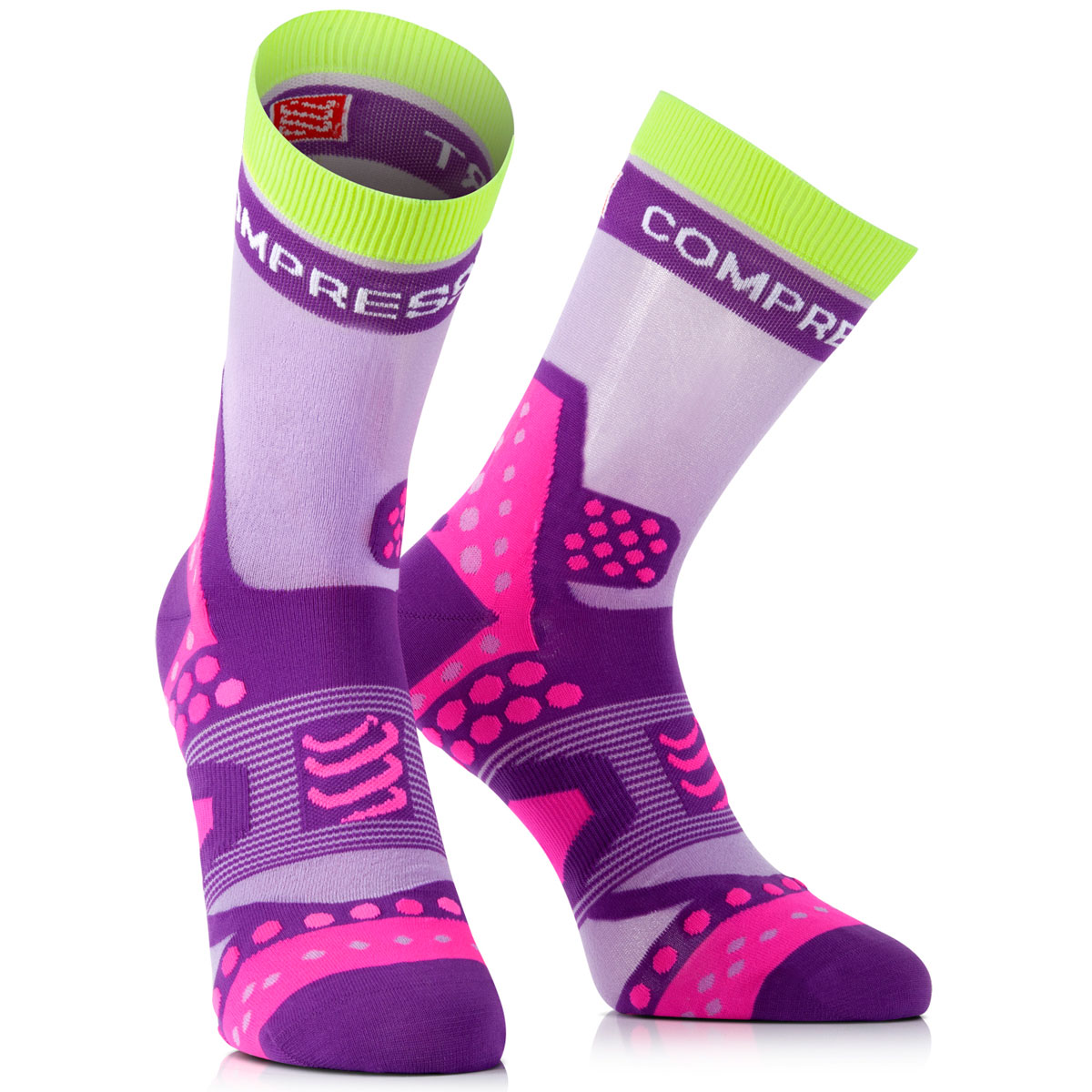 Compressport Pro-Racing-Socks Ultra Light Run High Purple. Compressport Pro-Racing-Socks Ultra Light Run High Purple. von compressport