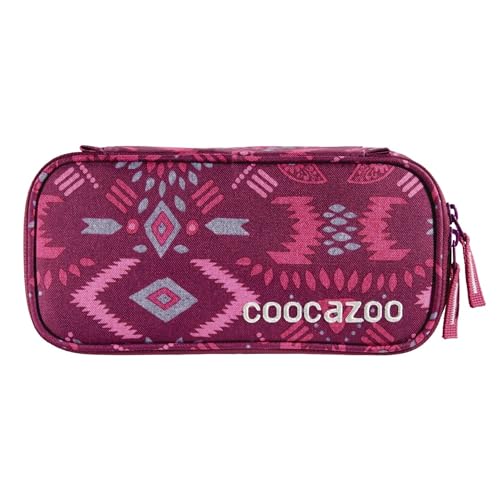 Coocazoo Federmäppchen PencilDenzel „Tribal Melange“ pink, Schlamperetui, Geodreieckfach, Stundenplanfach, herausnehmbarer Stiftehalter, zusätzliches Reißverschlussfach Coocazoo Federmäppchen PencilDenzel „Tribal Melange“ pink, Schlamperetui, Geodreieckfach, Stundenplanfach, herausnehmbarer Stiftehalter, zusätzliches Reißverschlussfach von Coocazoo