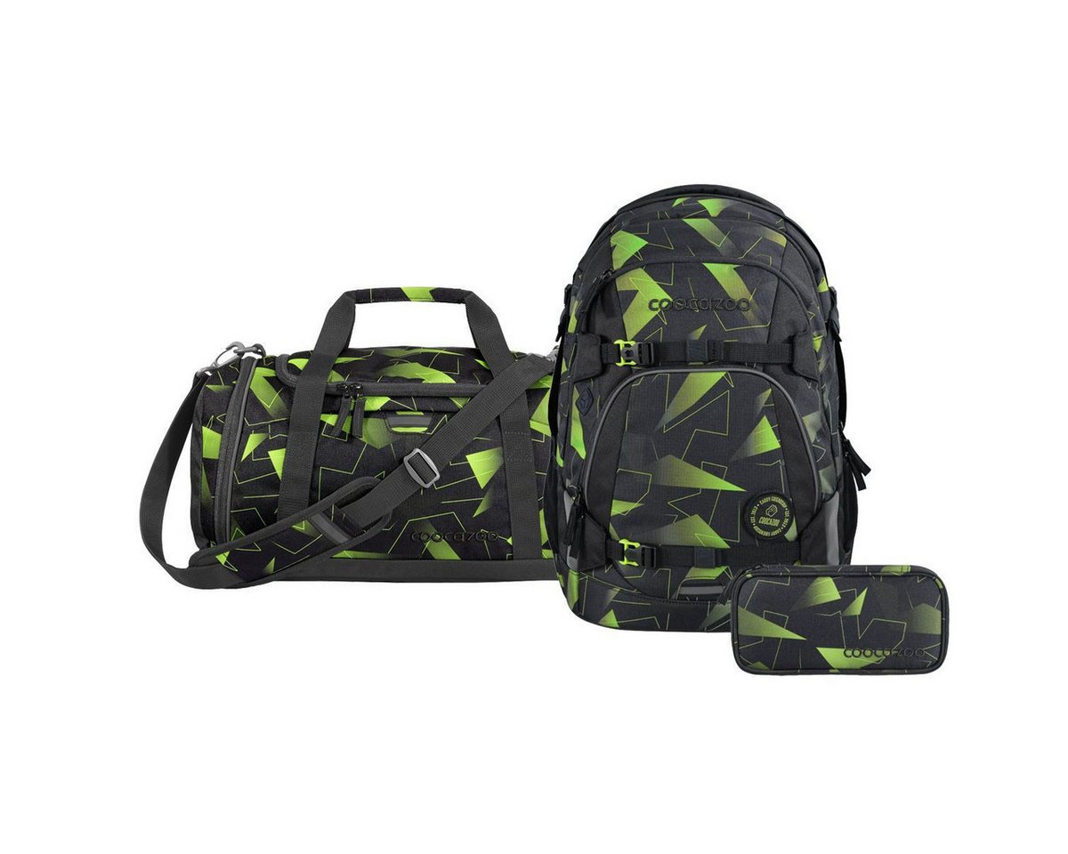 coocazoo Schulrucksack Mate (3tlg., inkl. Schlamperbox und Sporttasche) von coocazoo