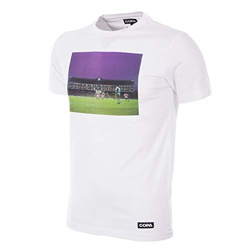 COPA Herren Homes of Football Arsenal T-Shirt Rundhalsausschnitt, weiß, S COPA Herren Homes of Football Arsenal T-Shirt Rundhalsausschnitt, weiß, S von COPA