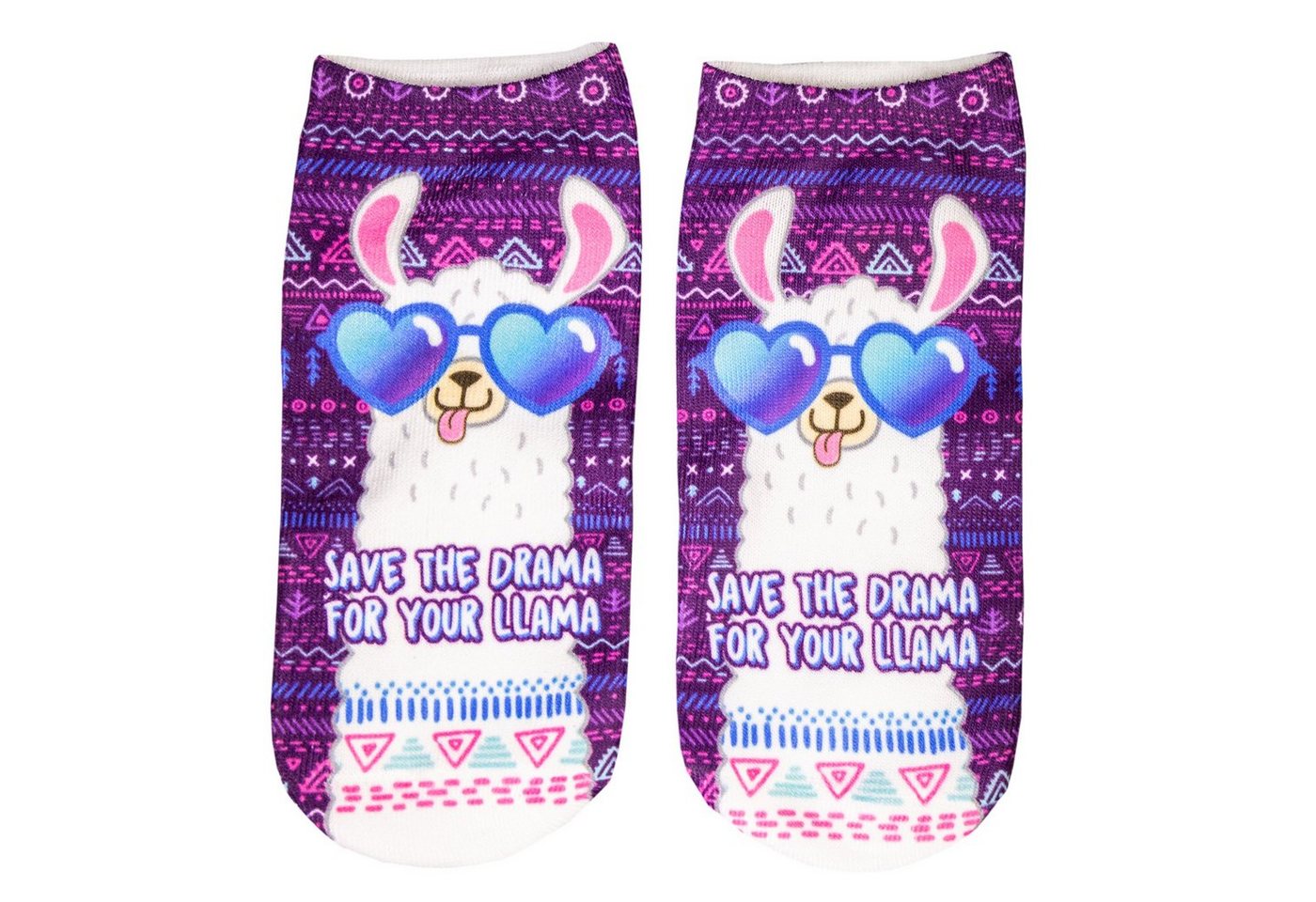 cosey Kurzsocken 1 Paar Sneaker Socken – Lama Design– Einheits-Größe 33-40 Drama Lama cosey Kurzsocken 1 Paar Sneaker Socken – Lama Design– Einheits-Größe 33-40 Drama Lama von cosey