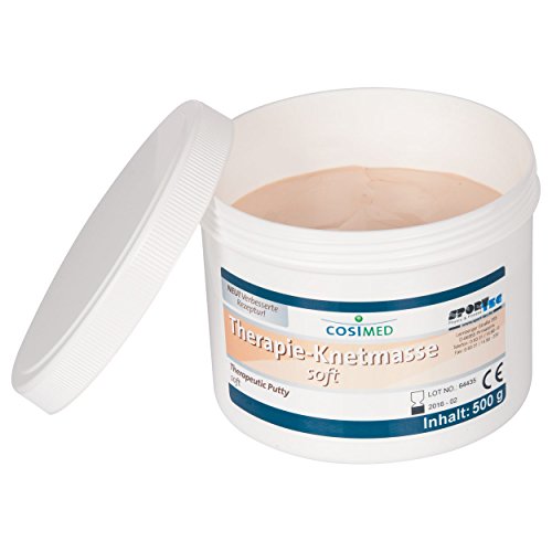 Sport-Tec cosiMed Therapie-Knetmasse Therapieknete Therapie Knete Rosa: 500 g, Soft Sport-Tec cosiMed Therapie-Knetmasse Therapieknete Therapie Knete Rosa: 500 g, Soft von Sport-Tec