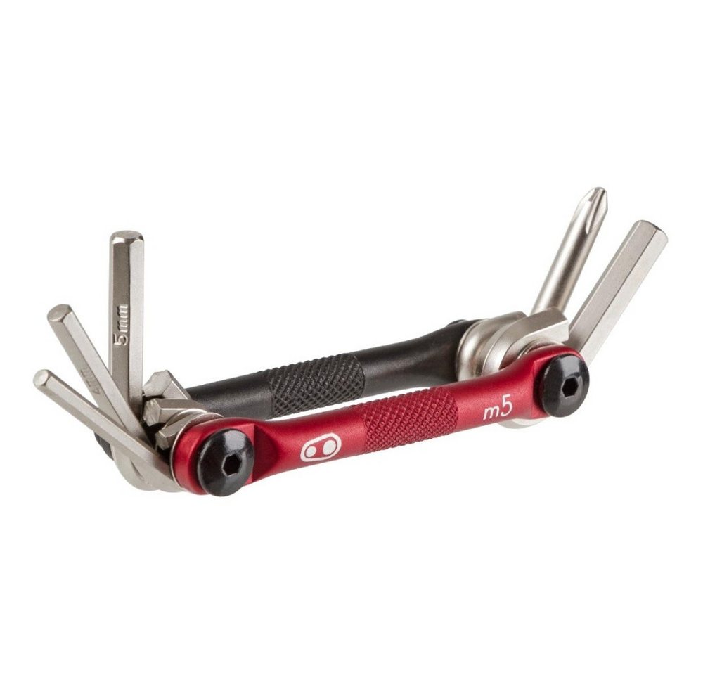 crankbrothers Multitool crankbrothers Multitool M5/rot-schwarz, Fahrrad Reparatur Werkzeug crankbrothers Multitool crankbrothers Multitool M5/rot-schwarz, Fahrrad Reparatur Werkzeug von crankbrothers