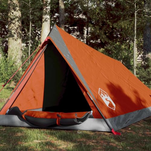 Dieser Artikel - Campingzelt für 2 Personen, grau und orange, wasserdicht, schön von csderty