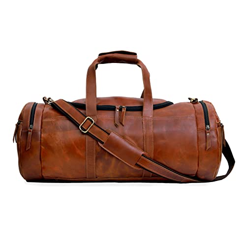 Leder Reisetasche Sporttasche Flugzeug Gepäck Handgepäcktasche Weekender Overnight Duffel, hellbraun, Handgepäcktasche Leder Reisetasche Sporttasche Flugzeug Gepäck Handgepäcktasche Weekender Overnight Duffel, hellbraun, Handgepäcktasche von cuero