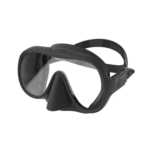 curfair Schwimmbrille mit gehärteten Glaslinsen, Antibeschlag-Brille mit hoher Klarheit, ergonomisches Design, verstellbar unter Wasser B von curfair