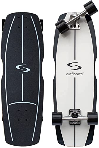 CURFBOARD Wave SE Surfskate | Performance Carver Board | Surftraining für Shortboard Surfer | leichte, selbstregulierende Achse von curfboard