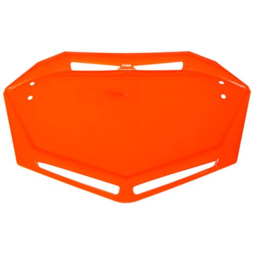 cyclingcolors BMX NUMMERNSCHILD STARTNUMMER Platte Fahrrad MTB MX AERO Design Number Plate (Orange) cyclingcolors BMX NUMMERNSCHILD STARTNUMMER Platte Fahrrad MTB MX AERO Design Number Plate (Orange) von cyclingcolors