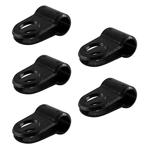 cyclingcolors 5X Fahrrad Kabelführung Zugführung Einfach Schaltzug Bremse Zughalter Halter Moped, Schwarz, Einzigartig cyclingcolors 5X Fahrrad Kabelführung Zugführung Einfach Schaltzug Bremse Zughalter Halter Moped, Schwarz, Einzigartig von cyclingcolors