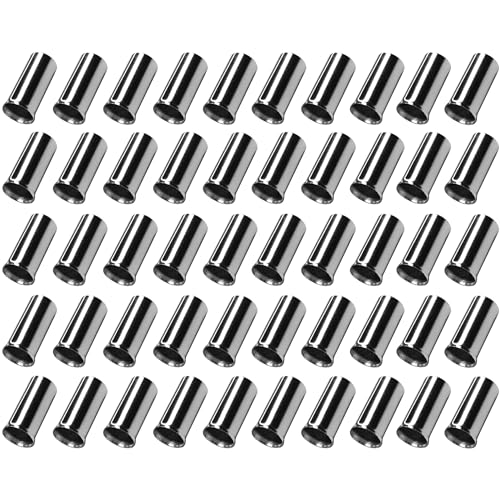 cyclingcolors 50 Stück Bowdenzug Schaltzug Endkappe Endhülsen 4mm Derailleurkabel Schaltseil Silber Fahrrad Ersatzteile cyclingcolors 50 Stück Bowdenzug Schaltzug Endkappe Endhülsen 4mm Derailleurkabel Schaltseil Silber Fahrrad Ersatzteile von cyclingcolors