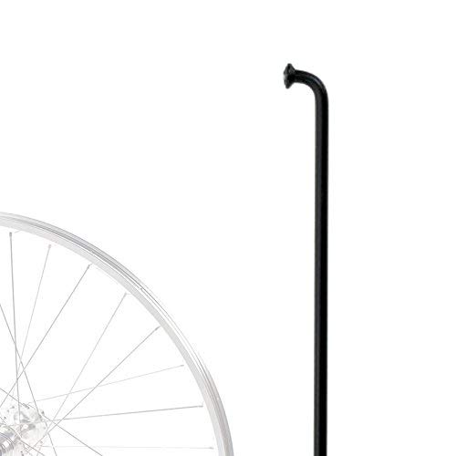 cyclingcolors FAHRRADSPEICHEN SPEICHEN SCHWARZ Fahrrad 250MM ZU 300MM 14G 2MM QUALITÄT Edelstahl Fahrrad FAHRRADTEILE NABEN (276) von cyclingcolors